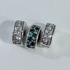 Pandora Sterling silver clips